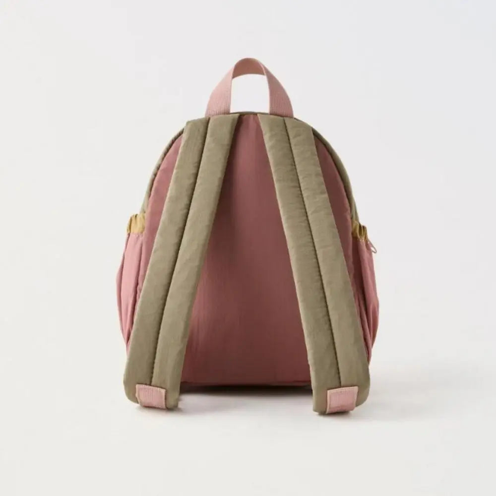 New Little Apple Backpack | Sweet Large Capacity Student Laptop Bag, Lightweight Embroidered Handbag