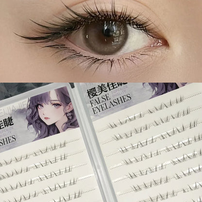 4-6mm Style No-Glue False Lower Eyelashes – Natural Fake Lashes for Women Daily Wear, Cosplay & DIY Makeup