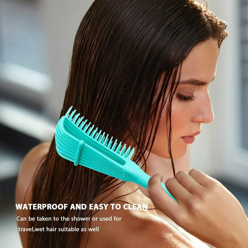 Octopus Hairbrush: Scalp Massage Detangler for Curly & Thick Hair - Salon Quality Detangling Brush for Women & Men