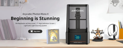 ANYCUBIC Photon Mono M7 Max 3D Printer — Ultra-Large 14.7L LCD Resin Printer with 298x168x300mm Build Volume