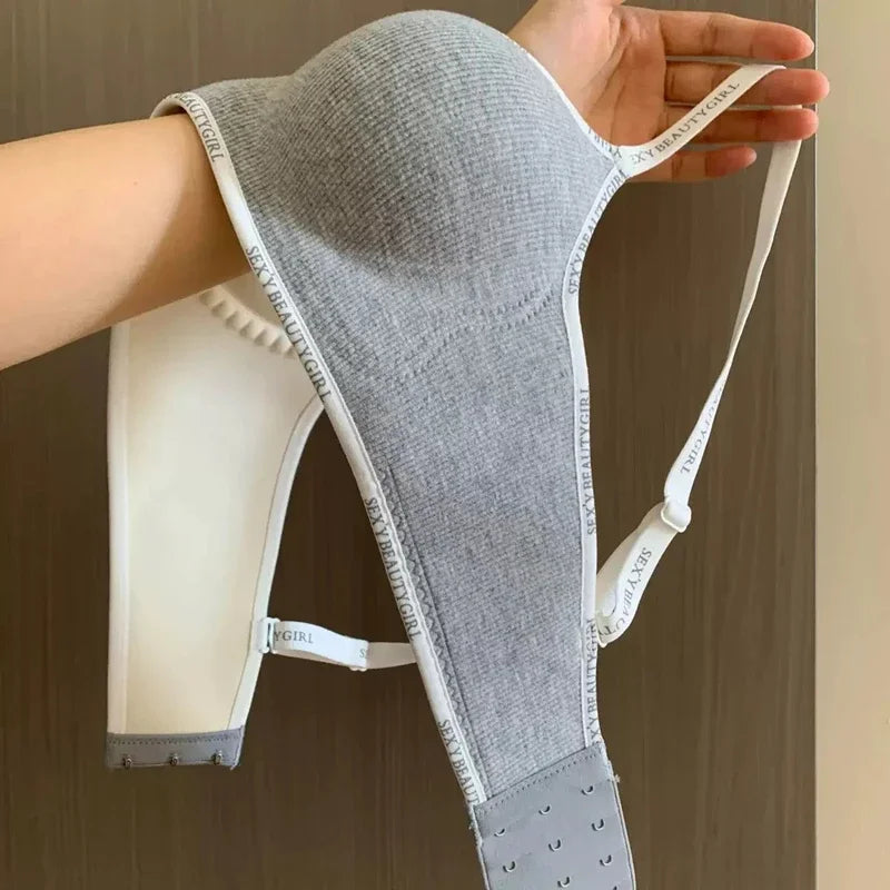 Wireless Push-Up Bra A-C Cup — Seamless Invisible 3D Pad Bralette for Small Chest, Anti-Sagging Comfort Underwear