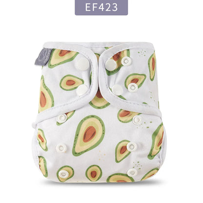 Kangobaby #My Soft Life# Reusable Baby Cloth Diaper Cover – Washable Newborn Nappies 0-3 Months