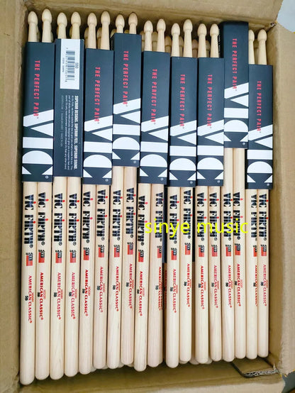 Original Professional Drumsticks – 5A, 5B, 7A American Hickory Drumsticks, One Pair for Musical Instruments