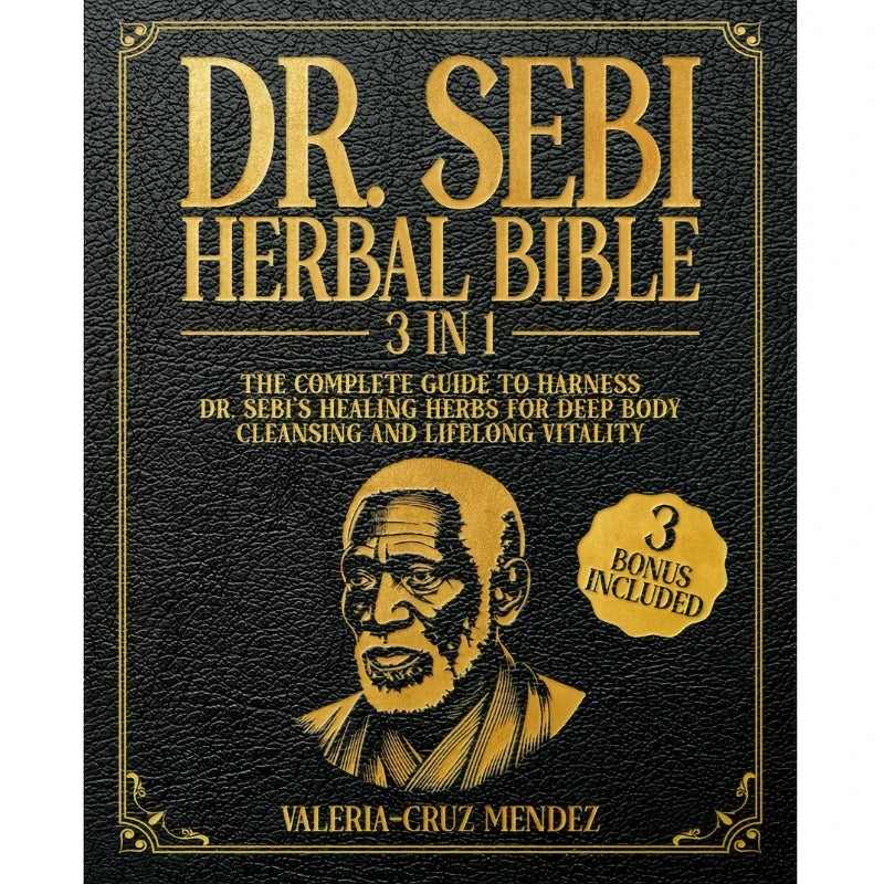 The Dr. Sebi Herbal Bible [3-in-1] – Complete Guide to Healing Herbs & Full Body Detoxification