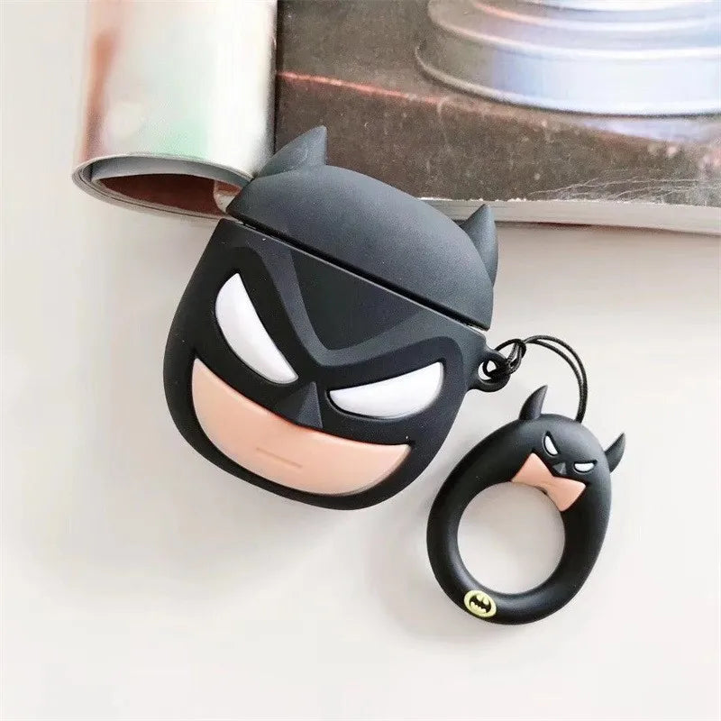 3D Cartoon Silicone Case for AirPods 1/2/3 & Pro 2 — Protective Wireless Earphone Charging Cover