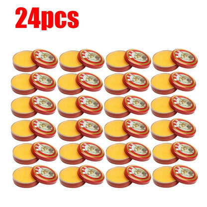 Tiger Balm Solid Ointment – 6/18/24/36pcs Essential Oil Balm for Cold, Headache, Dizziness & Muscle Relief