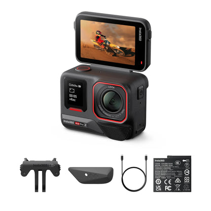 Insta360 Ace Pro 2 – 8K Waterproof Action Camera Co-Engineered with Leica, 1/1.3" Sensor, Dual AI Chip, Superior Low Light Performance