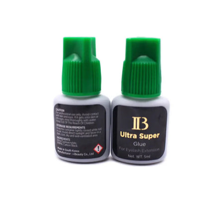 IB Ultra Super Glue for Eyelash Extensions — 5ml Korean Fast-Drying Strong Lash Adhesive, Long-Lasting