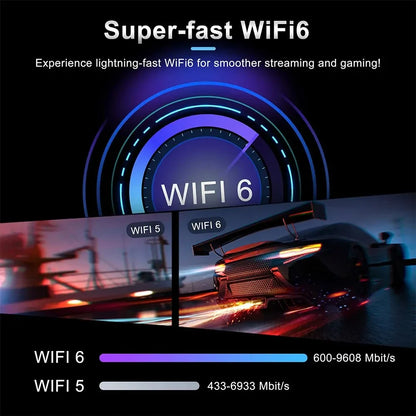 LEMFO DQ10 ATV Mini TV Stick – Android 13, 8K Video, 4K Wifi6, Voice Remote Smart TV Box