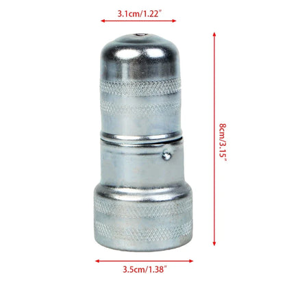 Stainless Steel Car Battery Post Terminal Cleaner Tool - Silver Vehicle Maintenance Brush U90C