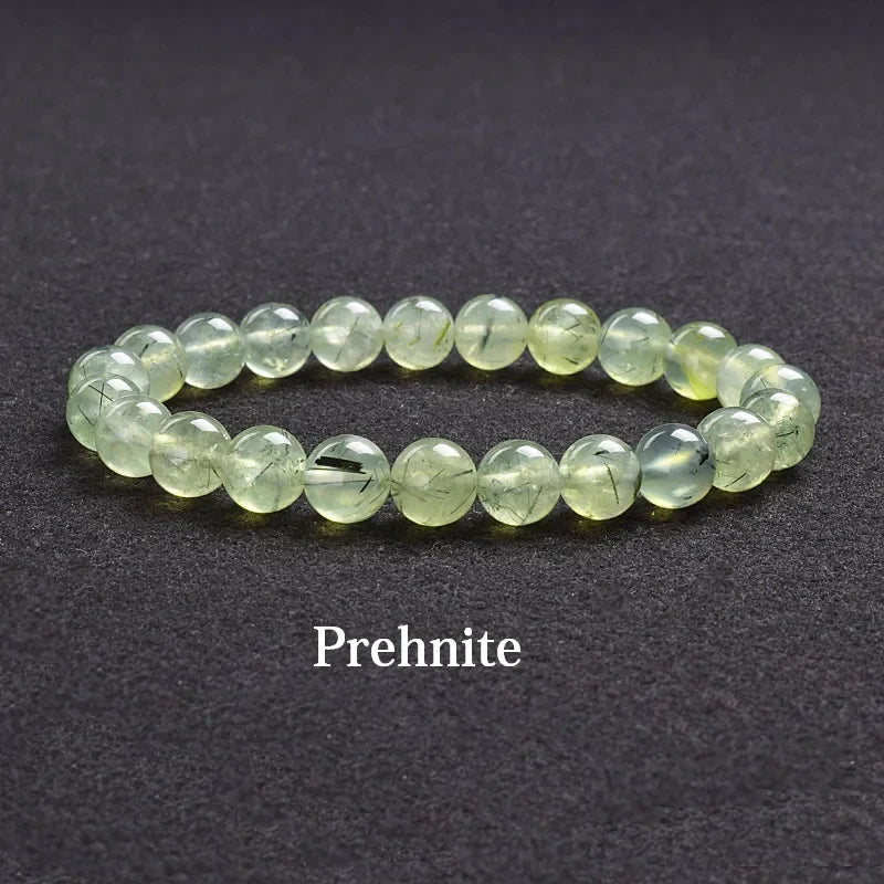 Genuine Natural Stone Beaded Bracelet – Apatite, Lapis Lazuli, Agate & Tiger Eye High Quality Crystal Gem Jewelry Bangle for Men & Women