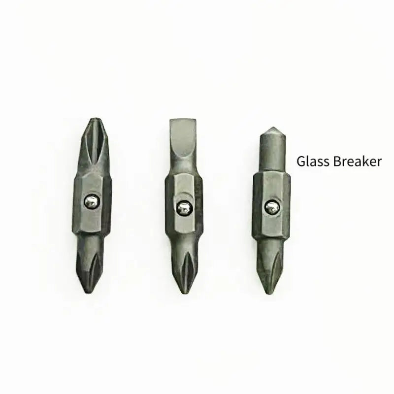 Daicamping Double-Head EDC Plier Screwdriver Bit – Stainless Steel Multifunctional Hand Tool Kit