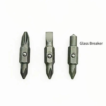 Daicamping Double-Head EDC Plier Screwdriver Bit – Stainless Steel Multifunctional Hand Tool Kit