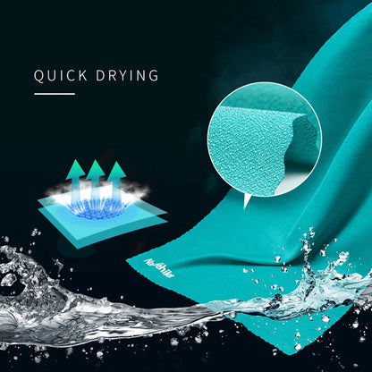 Naturehike Quick Drying Absorbent Bath Towel – Compact Travel Towel for Backpacking, Hiking, Swimming & Gym