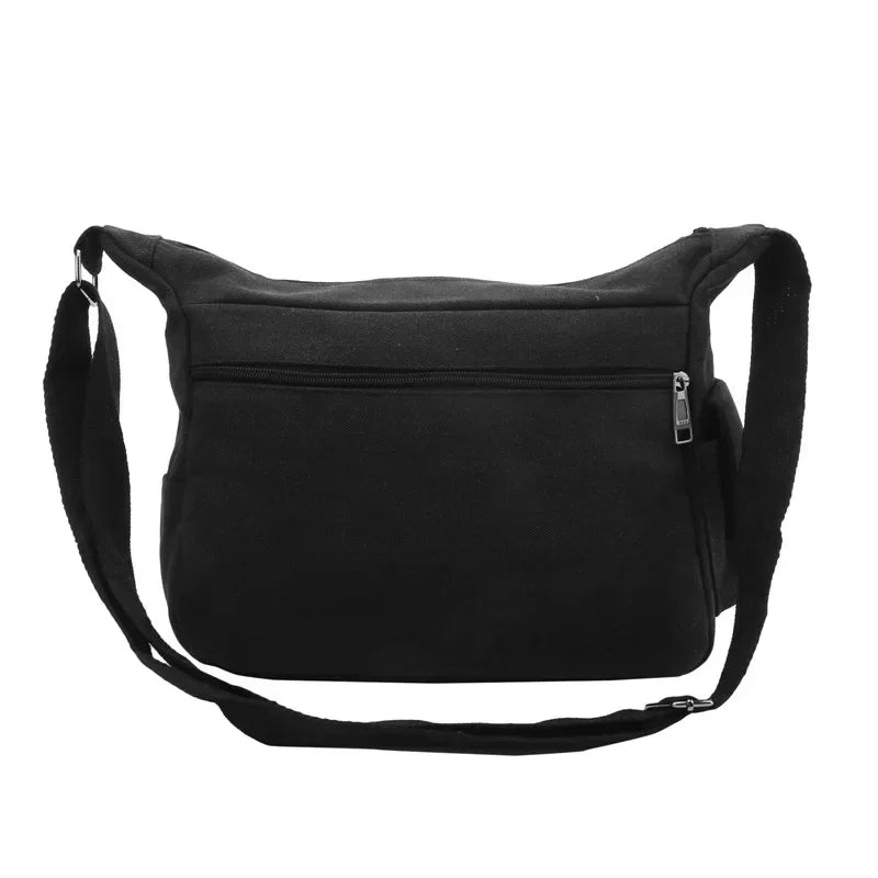 Men's Casual Sling Bag – Vintage Crossbody Messenger Shoulder Bag for Travel & Outdoor Use