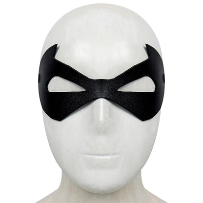 Bulex Nightwing Cosplay Costume – Adult Bat Superhero Outfit with Eye Mask for Halloween & Masquerade