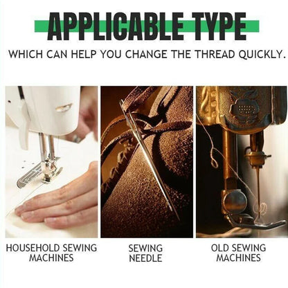 20Pcs Automatic Needle Threader: Hand Sewing Machine DIY Tool - Thread Auto Needle Cross Stitch Sewing Accessories for Home