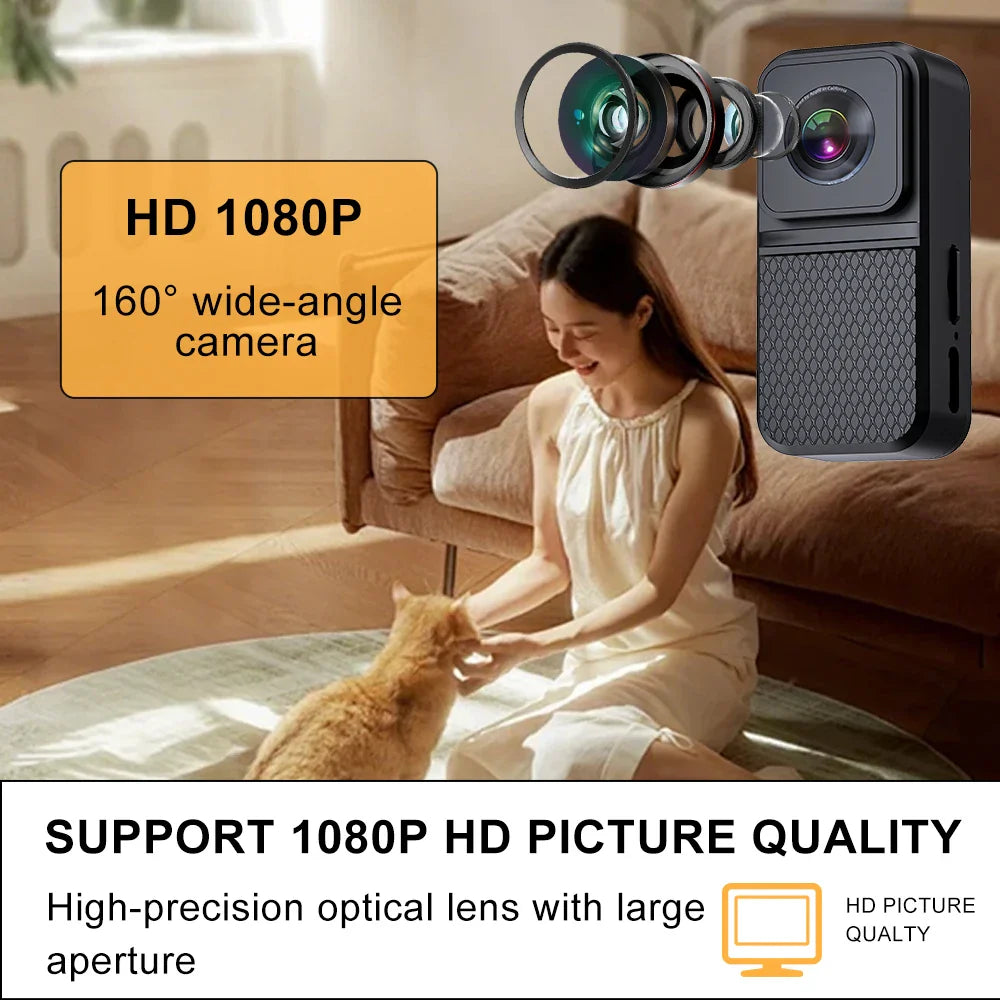 BORME HD 1080P Pet Camera – Wireless Collar Camera for Dogs and Cats, No WiFi Needed, Video Recording, Perfect Birthday Gift