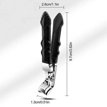 Anti-Splash Nail Clippers – Large Thick Hard Diagonal Pliers for Household Manicure and Nail Care