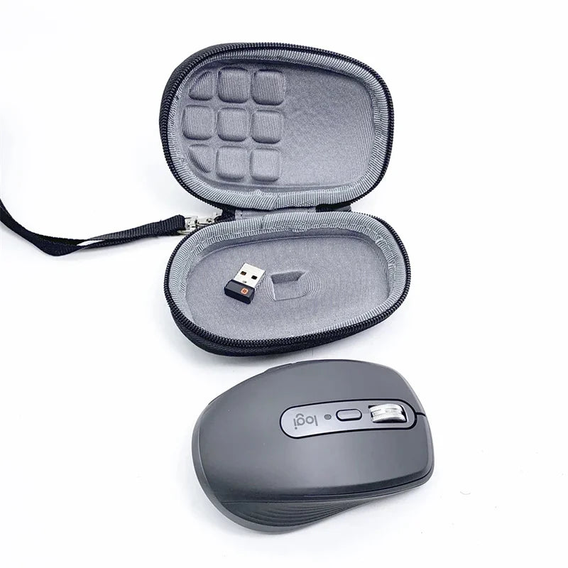 Storage Bag for Logitech MX Anywhere Mouse – Protective Hard Case & Travel Accessories for MX1, MX2, and 2S Generations