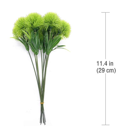 10PCS Artificial Dandelion Flower Bouquet – Mixed Plastic Fake Flowers for Wedding, Home, Party & DIY Table Decoration