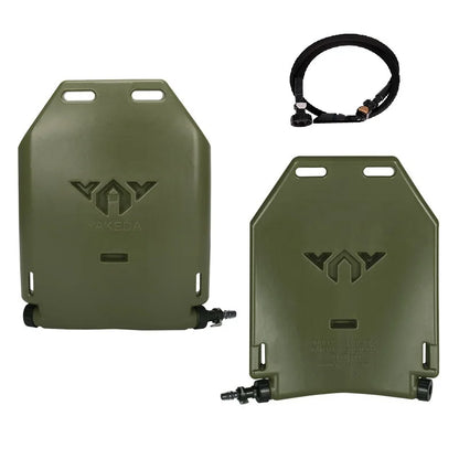YAKEDA 1.75L Water Bottle – Multifunctional Hydration Kettle with Pipe, EVA Food-Grade Water Bag for Vest Liner