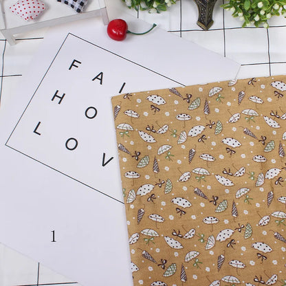 Printed Cotton Fabric Squares 25×25cm — Sewing, Quilting, Patchwork & DIY Handmade Craft Material