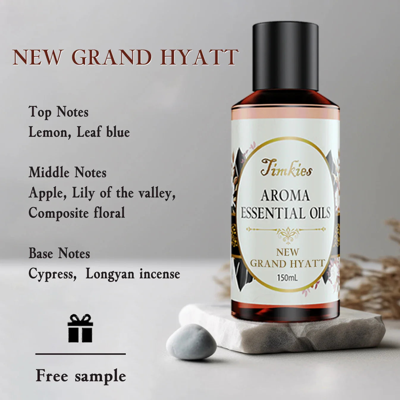 Hotel Collection 150ml Aroma Diffuser Essential Oil – Home & Car Refill for Air Humidifier