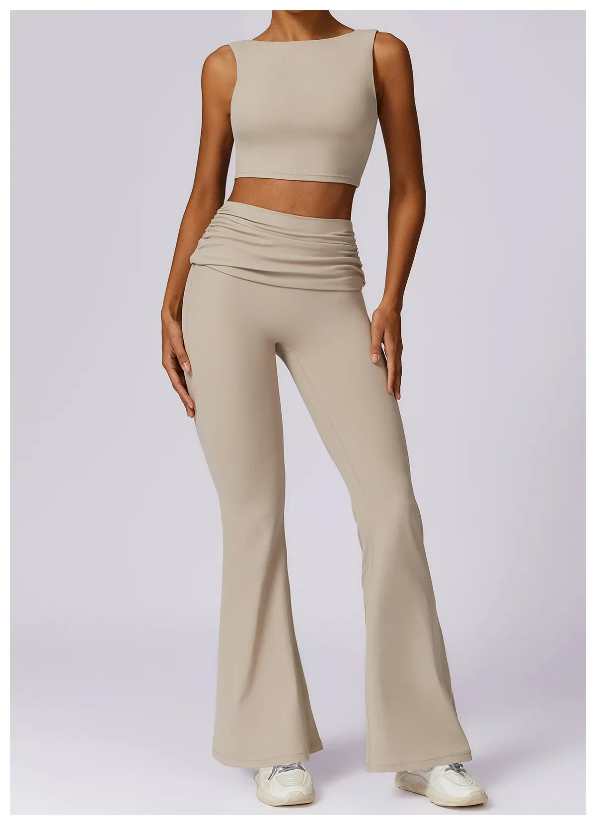 NCLAGEN Women’s High-Support Sports Bra – Breathable Open-Back Yoga & Fitness Tank Top with Removable Pads