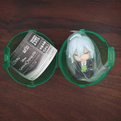 Twisted Wonderland Malleus & Sebe Lilia Sitting Figure — Official Capsule Toy Gift Small Collectible