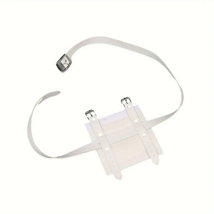 Fashion PU Leather Cosplay Sword Holder Belt – Samurai Anime Costume Accessory for Secure Sword Carry & Roleplay Outfit