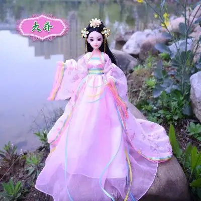 Ancient Dress Imperial Concubine Doll – Jointed Princess Fairy Suit with Clothes