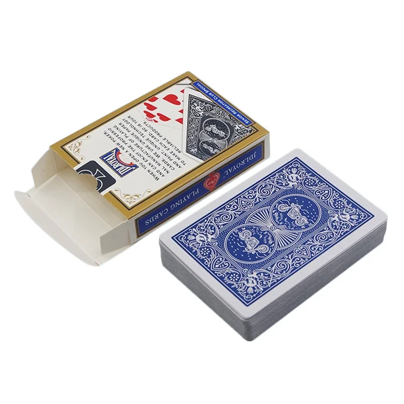 Jdlroyal Poker Playing Cards – Standard Sealed Red & Blue Decks for Magic Tricks