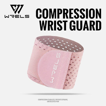 WRELS Adjustable Sports Wristband — Elastic Compression Wrist Wraps for Basketball, Weight Training, and Support