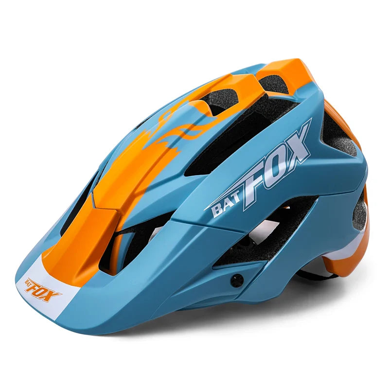 BATFOX Mountain Bike Cycling Helmet for Men – Lightweight MTB Bicycle Safety Helmet for Road & Trail Riding