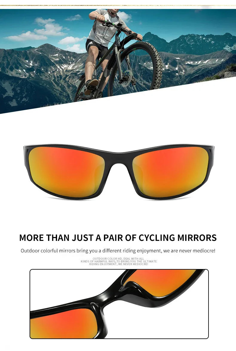 2023 New Fashion Polarized Color-Changing Sunglasses for Men – Outdoor Sports Cycling Eyewear