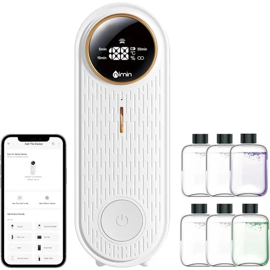 A71Z Smart Aromatherapy Humidifier – App-Controlled Air Freshener for Bedroom, Bathroom, and Fragrance Rooms