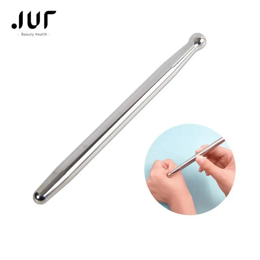 Stainless Steel Manual Acupuncture Pen – Trigger Point Massager for Deep Tissue Pain Relief & Meridian Health Care