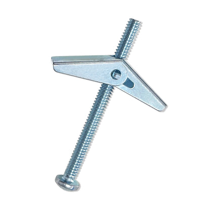 5-Piece Toggle Bolt & Wing Nut Set — Heavy-Duty Drywall Hanging Hardware 1/8", 3/16", 1/4"