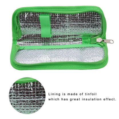 Portable Diabetic Insulin Cooler Bag – Insulin Case Organizer, Travel Insulated Case for Diabetic Patients