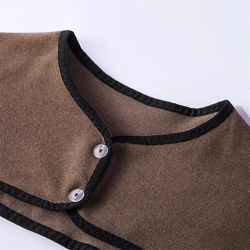 Back & Shoulder Support Brace – Men & Women Shoulder Warmer Wrap for Rotator Cuff Pain & Chronic Inflammation Relief
