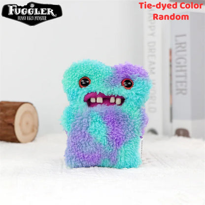 12cm FUGGLER Plush Keychain – Funny Ugly Teeth Monster & Wide-Eyed Rabbit Pendant Toy Gift
