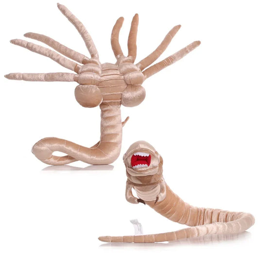 Movie Alien Plush Toys – 50cm Facehugger & 110cm Chestburster Soft Stuffed Dolls for Kids Halloween Gift