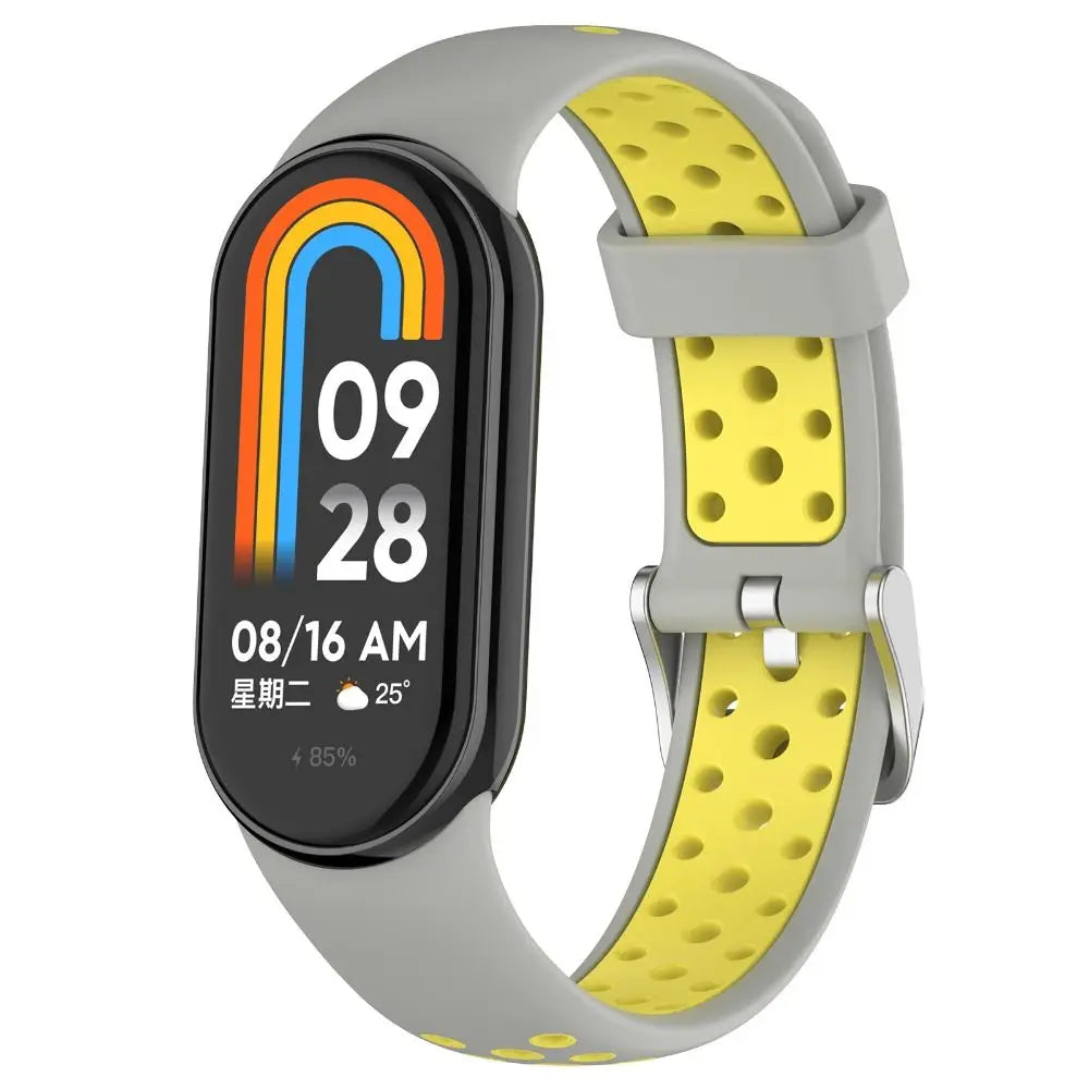 Breathable Silicone Sport Strap for Xiaomi Mi Band 8 – Replacement Wristband Accessory
