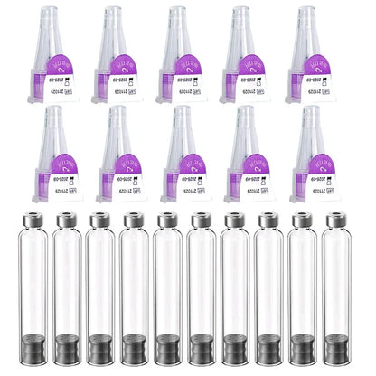 Magic Pen Tattoo & Insulin Pen Cartridges — 10pcs 3ml Empty Cassette Bottles for Lilly Injection