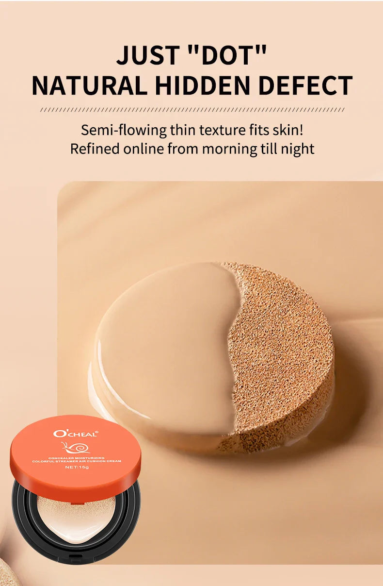OCHEAL Whitening BB Cream – Face Foundation Concealer & Air Cushion Makeup for Girls, Original Facial Beauty Cream