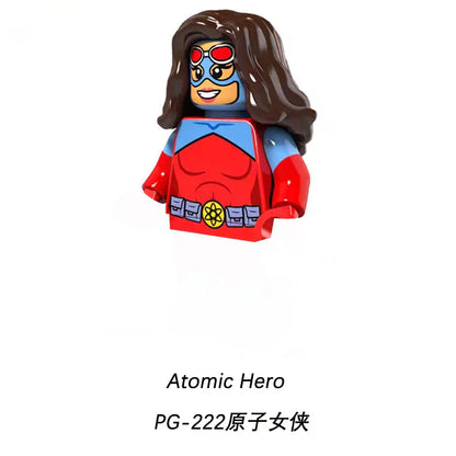 Marvel Superhero Mini Building Blocks – Captain America & Joker Two-Faced Man Movie Toy for Kids