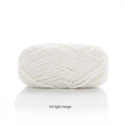 50g/Ball DIY Knitting Yarn – Soft Wool for Baby Scarf, Hat, Chunky Crochet Thread