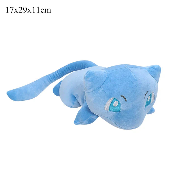 Pokemon Shiny Mew Plush Pillow – Soft Stuffed Anime Cushion Toy for Kids, Fun Birthday Gift for Boys & Girls