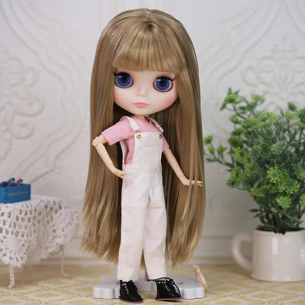 ICY DBS Blythe Doll 1/6 BJD Jointed Body — 30cm White Skin Anime Doll with Shiny & Matte Face, Special Price Gift Toy